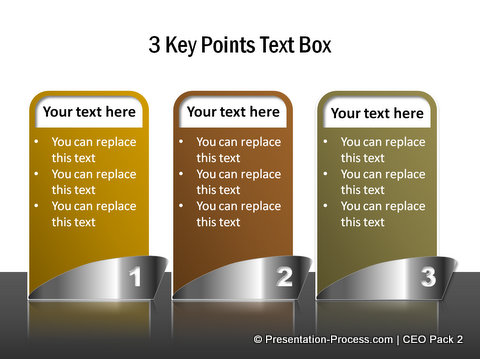 2 text boxes list from PowerPoint Graphics and Concepts CEO pack 2