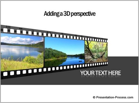 3D PowerPoint Timeline Template