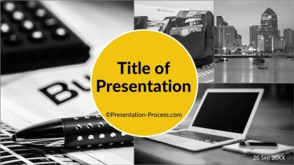 Flat Design Title Slides
