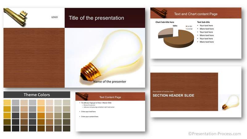 Key Business Idea Title Slide