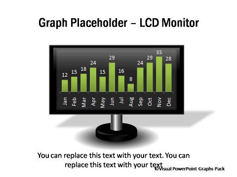 LCD Monitor PlaceHolder for Graph