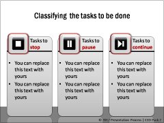 Buttons for Task Classification 1
