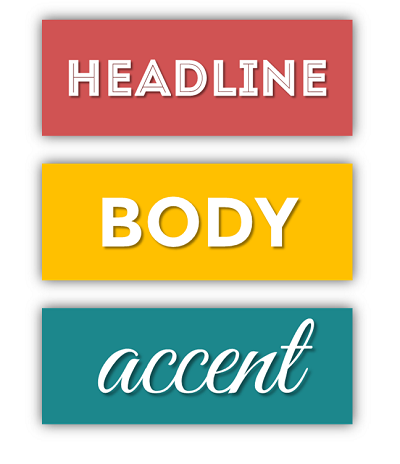 Headline Body and Accent Colors