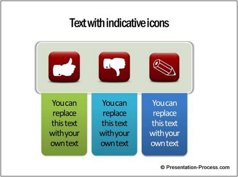 Icons in Smartart Diagram