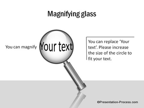 PowerPoint Magnifying Glass