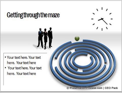 Maze Target Strategic Diagram : CEO Pack