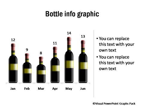 Pictogram Showing Bottle Info graphic