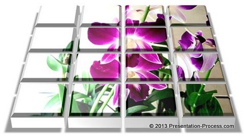 Picture Mosaic in PowerPoint
