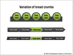 Variations of Breadcrumbs 