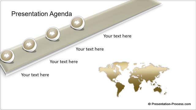 Animated Gold Agenda