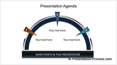 Animated Flags Agenda in PowerPoint