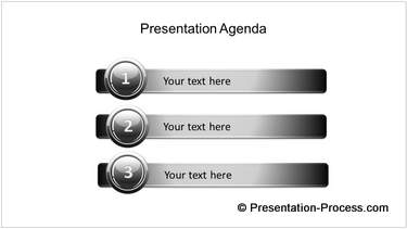 Professional PowerPoint Agenda