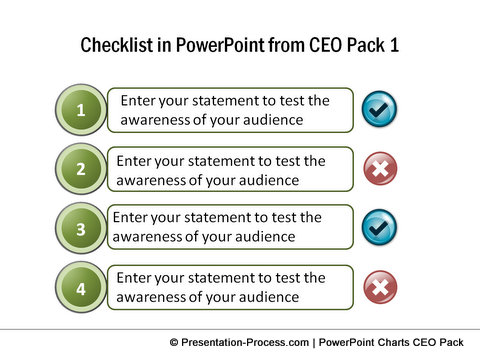 PowerPoint Checklist from CEO Pack 1