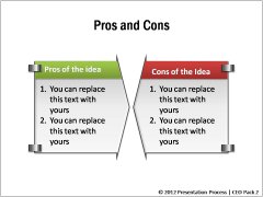Pros and Cons Graphics