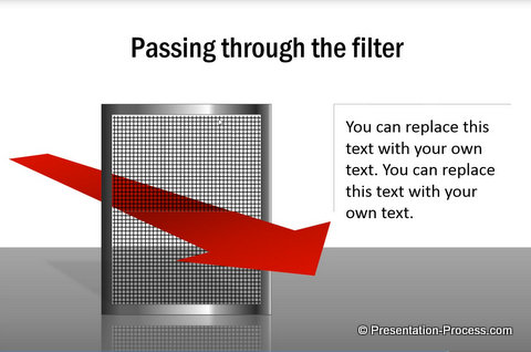 PowerPoint Filter Created with layering trick