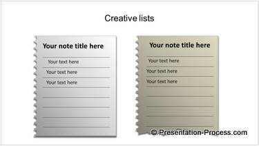 Notepad List