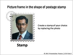 Picture Frame Stamp Style