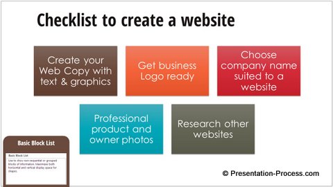 powerpoint-smartart-list-graphics-templates SmartArt checklist