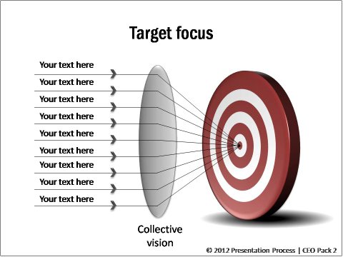 PowerPoint Target Templates - Focus
