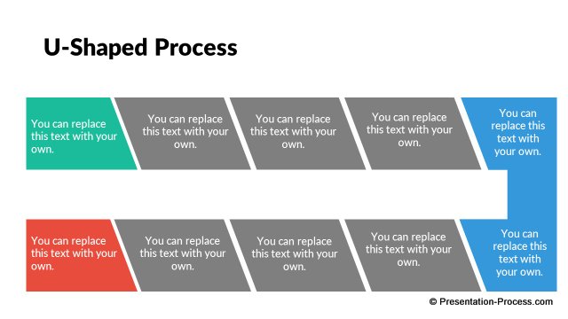 Process Diagram in Flat Design