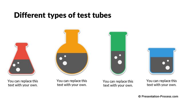 Science Flat design templates