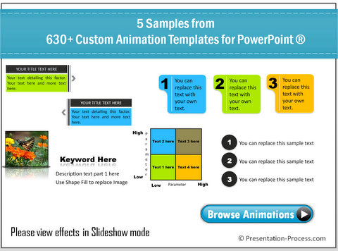 Download 5 Samples from Custom Animations Pack