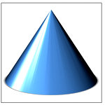 3D PowerPoint Cone