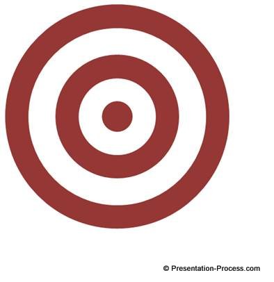 Target graphic in 2D 