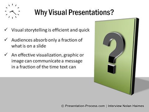Why Create visual presentations