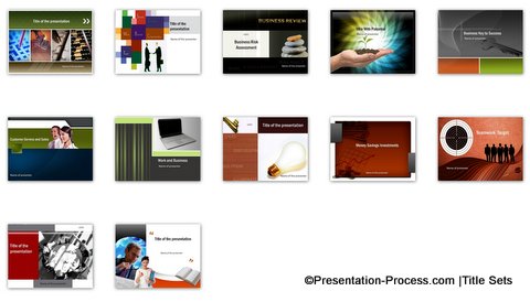 Business PowerPoint Titles