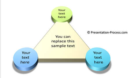 3D PowerPoint Triangle