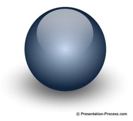 PowerPoint Glossy Ball