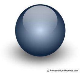 PowerPoint Glossy Ball