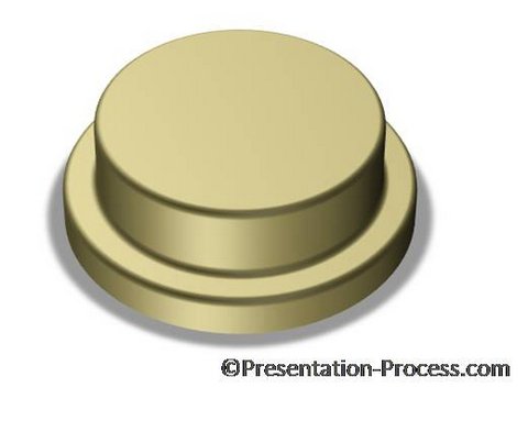 3D Button in PowerPoint 