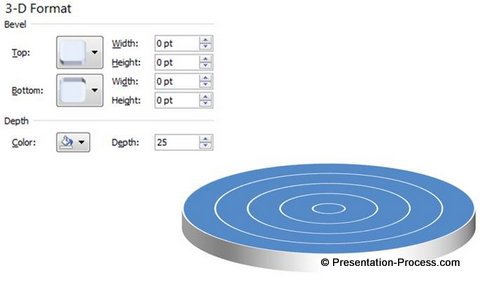 Circular Pyramid Using Powerpoint Smartart