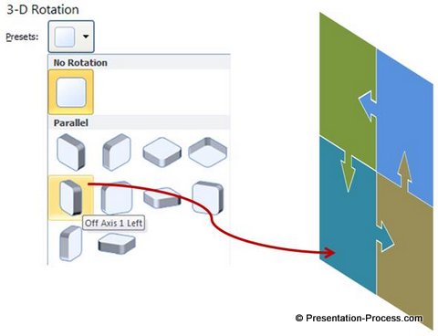 3D Left side of the puzzle