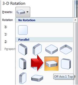 3D Rotation for core