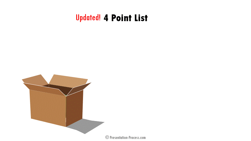 4 Point Animated Box List CEO Pack GIF