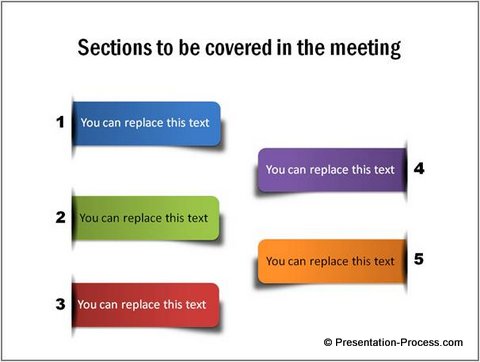 Powerpoint Effect To Create Sticky Note Presentation Process Creative Presentation Ideas