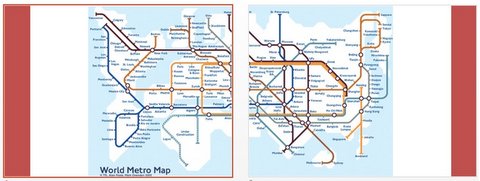 Arrange 2 Parts of Map for Transition