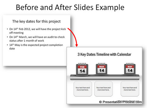 Before and After Example with Calendar