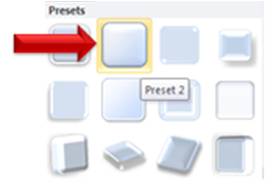 Bevel Option in Menu Bevel Option in Menu