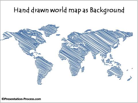 Hand Drawn World Map