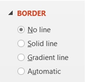 Border option for Chart