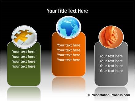 Bullet Point PowerPoint Template with Icon