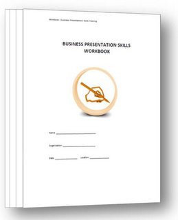 Printable workbook for Presentations