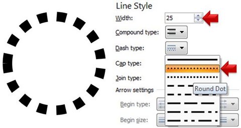 Change Gear Line Property