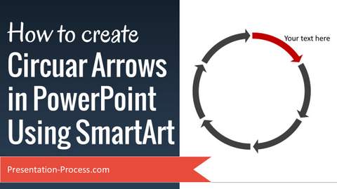 Circular Arrows Using SmartArt video