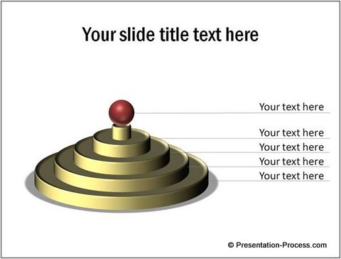 QDR Circular Pyramid Using Powerpoint Smartart RAR Download