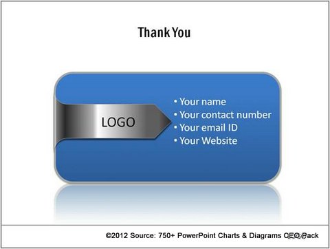 Company Logo for Thank You Company Logo on Thank You Slide